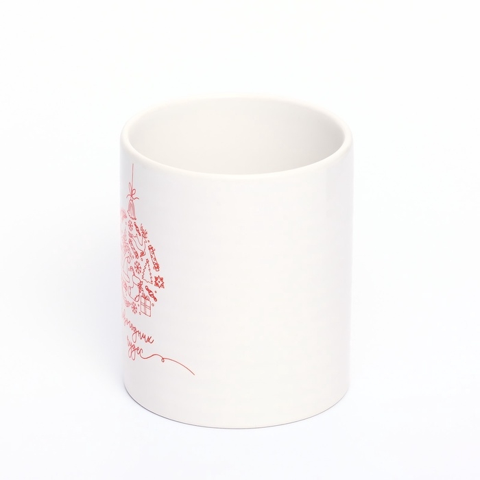 Кружка Кружка "Новогодних чудес", 325 мл