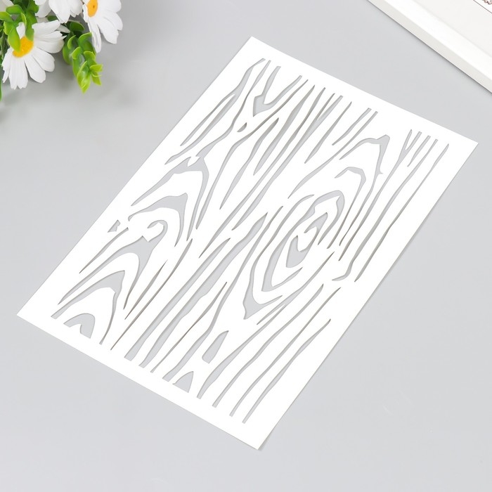 Трафарет пластиковый "Дерево" 24х16 см