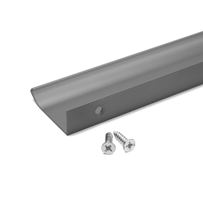 Ручка торцевая CAPPIO RT002, L=200 мм, м/о 160 мм, цвет серый Ручка торцевая CAPPIO RT002, L=200 мм, м/о 160 мм, цвет серый