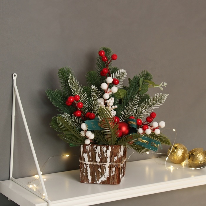 Декор  Декор "Яркая сказка" ягоды шары бант, 35 см