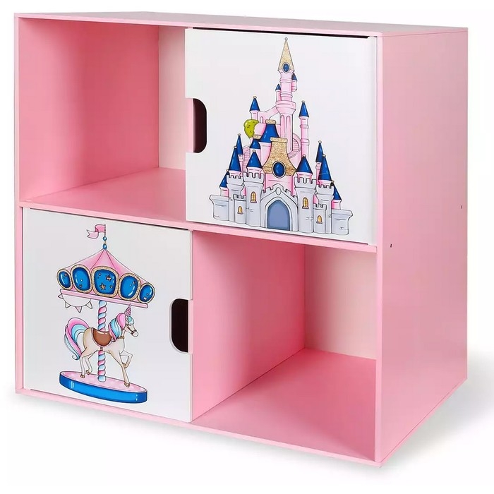Стеллаж детский для игрушек «Волшебная страна» Стеллаж детский для игрушек «Волшебная страна»