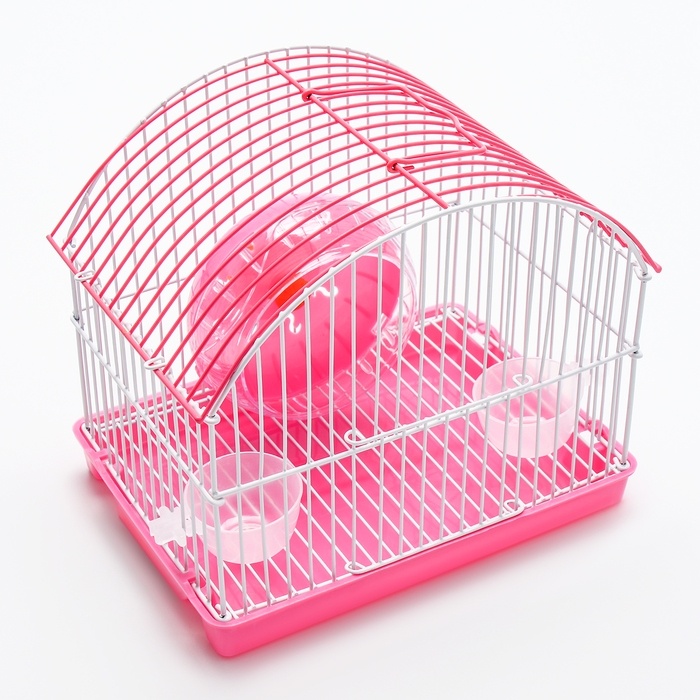 Клетка для грызунов укомплектованная RT-2c, 23 х 16,5 х 20 см, розовая (фасовка 30 шт) Клетка для грызунов укомплектованная RT-2c, 23 х 16,5 х 20 см, розовая (фасовка 30 шт)
