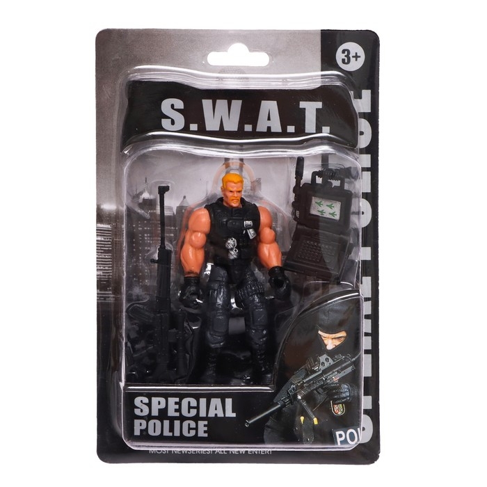Фигурка героя «Спецназ», с аксессуарами, 10х5 см, МИКС Фигурка героя «Спецназ», с аксессуарами, 10х5 см, МИКС
