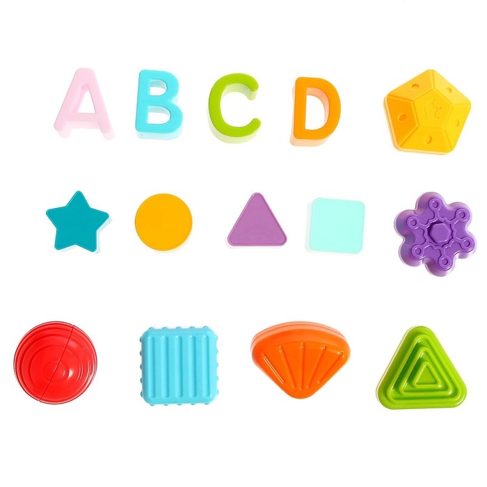 Развивающий сортер «Буквы и фигуры» Развивающий сортер «Буквы и фигуры»