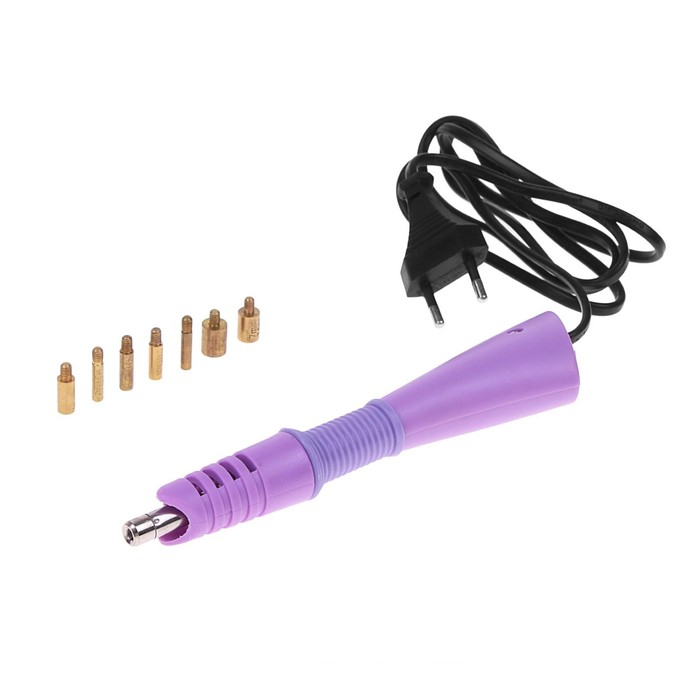 Термо-аппликатор для наклеивания страз, 7 насадок, №ОР-01 Термо-аппликатор для наклеивания страз, 7 насадок, №ОР-01