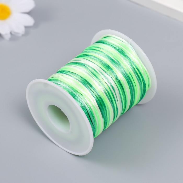 Шнур для творчества "Зелёный лес" намотка 90±2 м толщина 1 мм 7х5,6х5,6 см