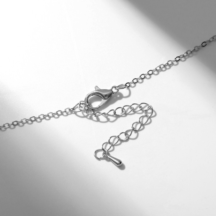 Кулон Dream море, цвет белый в серебре, 45 см Кулон Dream море, цвет белый в серебре, 45 см