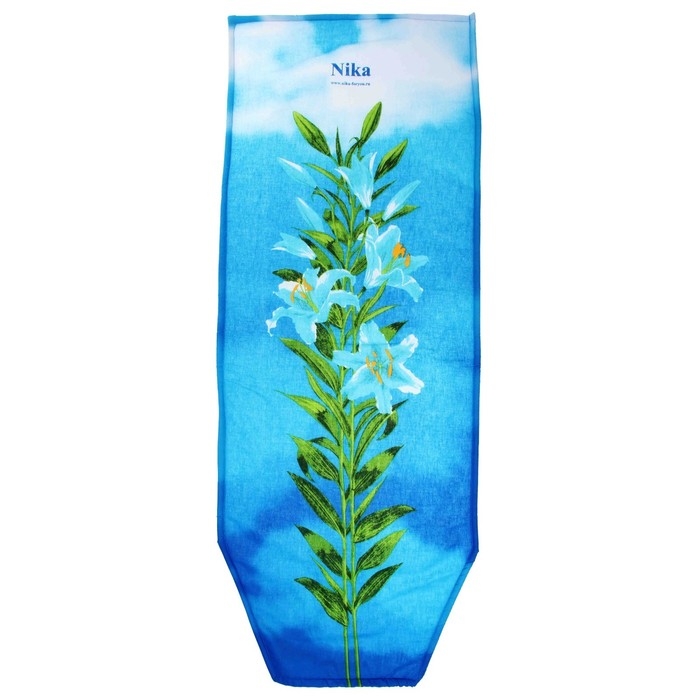 Чехол для гладильной доски Nika, 130×52 см, с поролоном, рисунок МИКС Чехол для гладильной доски Nika, 130×52 см, с поролоном, рисунок МИКС