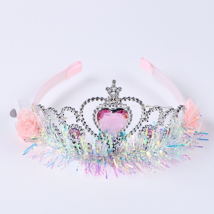 Корона «Эльза» световая, цвета МИКС Корона «Эльза» световая, цвета МИКС