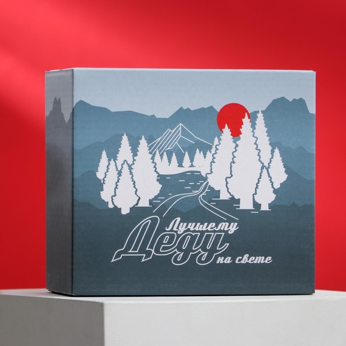 Набор керамический &laquo;Лучший дедушка&raquo;, кружка 350 мл, ложка