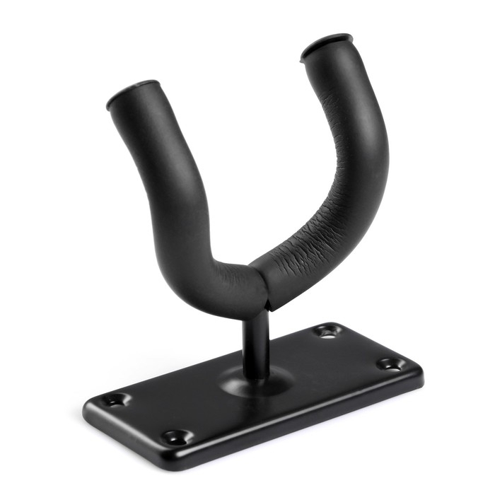 Держатель для гитары Music Life настенный, чёрный Держатель для гитары Music Life настенный, чёрный