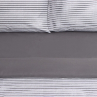 Постельное бельё Этель евро Stripes 200х215 см,225х240 см,50х70± 3 см - 2 шт, новосатин