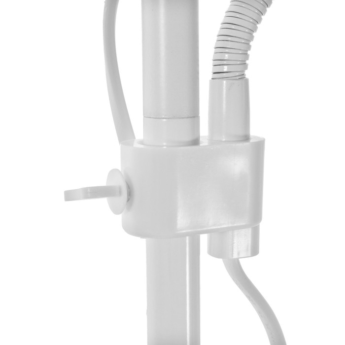 Торшер  Торшер "Тренд 2" 1х40Вт Е27+1хЕ27 40Вт белый 22х22х180 см.