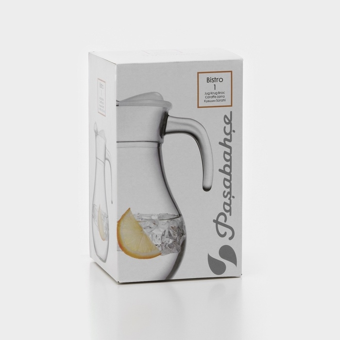 Кувшин стеклянный с крышкой Bistro, 1 л Кувшин стеклянный с крышкой Bistro, 1 л