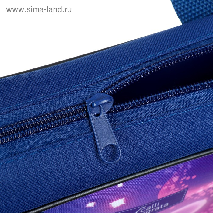 Папка с ручками текстильная А4, 350 х 270 х 70 мм, Calligrata Папка с ручками текстильная А4, 350 х 270 х 70 мм, Calligrata "Бабочки"