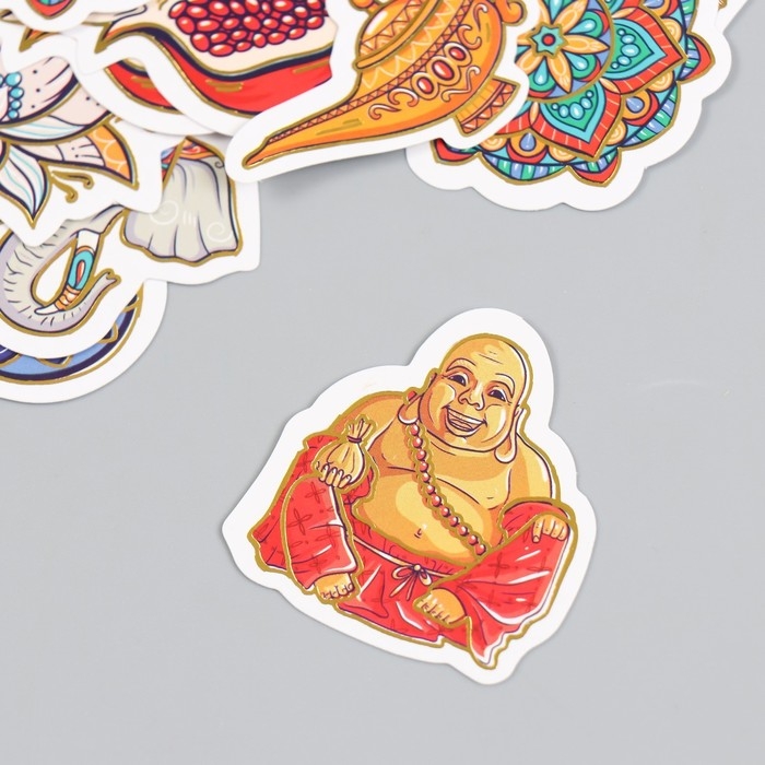 Наклейки для творчества Наклейки для творчества "Восток" тиснение золото набор 48 шт 9х7х0,8 см