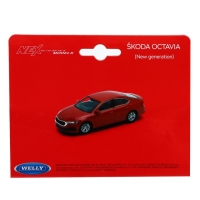 Модель машины Skoda Octavia IV, масштаб 1:38, МИКС