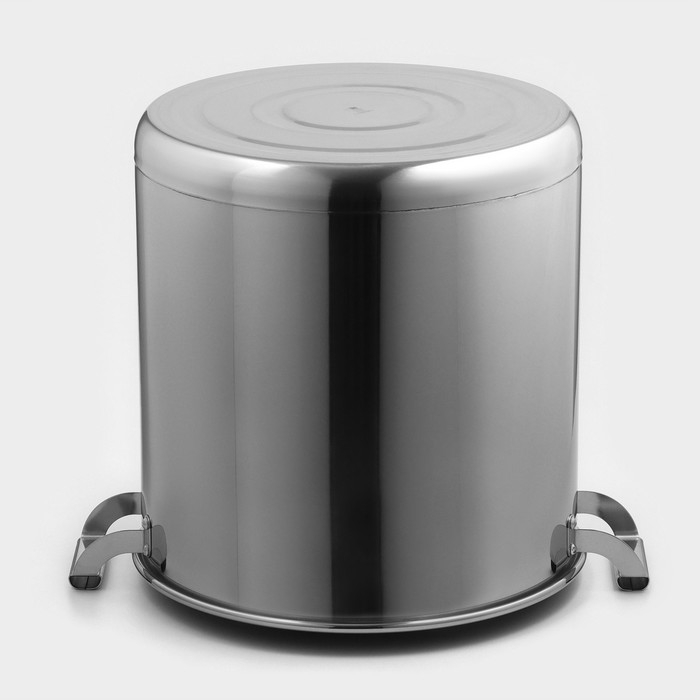 Кастрюля сварная, 50 л, металлическая крышка Кастрюля сварная, 50 л, металлическая крышка