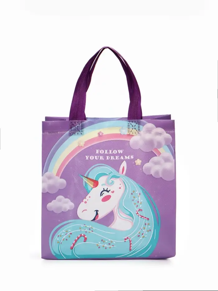Сумка дет Единорог, 22*11*23, отд без молнии, микс