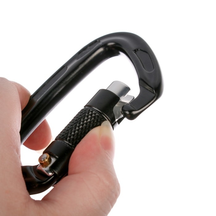 Карабин с байонетной муфтой, 10х6 см, 22 KN, микс Карабин с байонетной муфтой, 10х6 см, 22 KN, микс