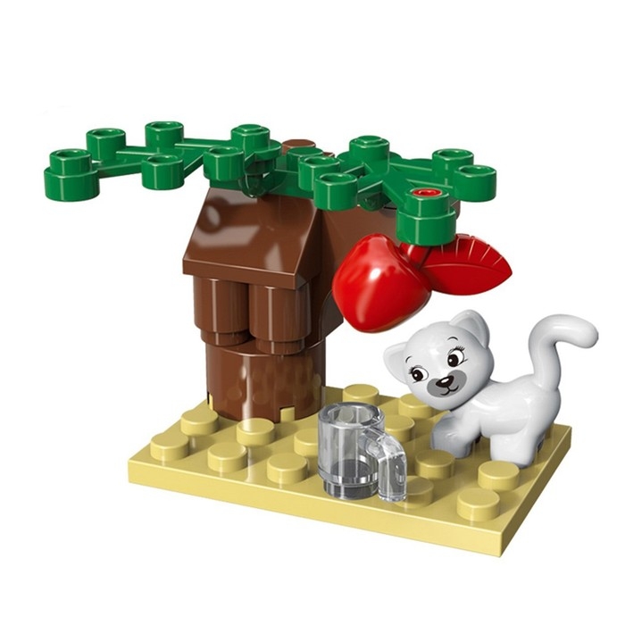 Конструктор Город мечты «Кошечка под деревом», 14 деталей Конструктор Город мечты «Кошечка под деревом», 14 деталей