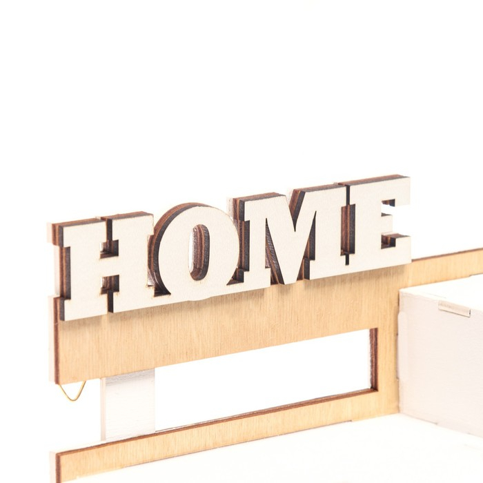 Ключница настенная с полкой «Ступеньки», 30 х 18 см. Ключница настенная с полкой «Ступеньки», 30 х 18 см.