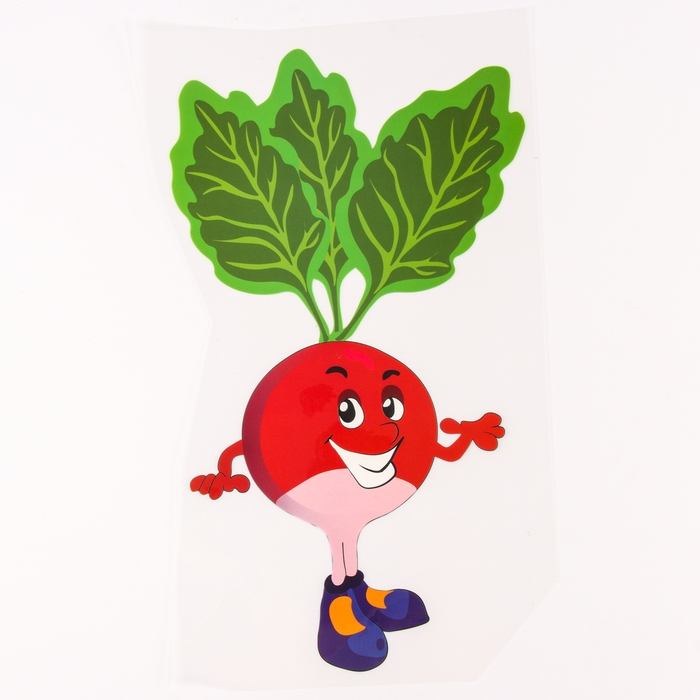 Термотрансфер «Редис», набор 10 шт. Термотрансфер «Редис», набор 10 шт.