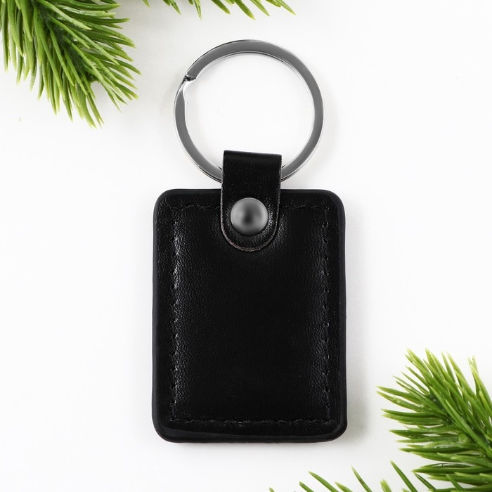 Брелок новогодний, для ключей «Денежного нового года» кожзам., 4 х 8.5  см