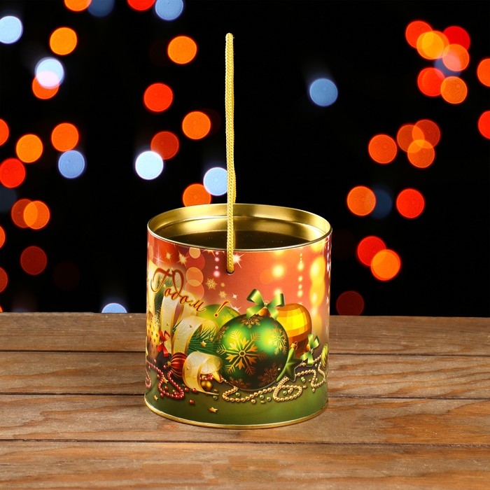 Новый год. Подарочная коробка, тубус «Новогодние игрушки» 120 х 120 мм (100 мм внутр. высота). Новый год. Подарочная коробка, тубус «Новогодние игрушки» 120 х 120 мм (100 мм внутр. высота).