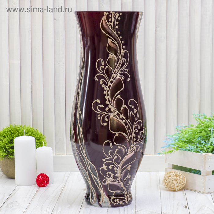 Ваза Ваза "Мелодия" d-13см, 40 х15 см, микс