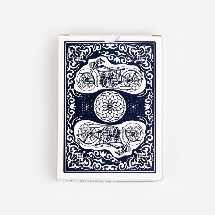 Карты игральные бумажные Tiema 976, 54 шт, 8.6 х 6 см, синие Карты игральные бумажные Tiema 976, 54 шт, 8.6 х 6 см, синие