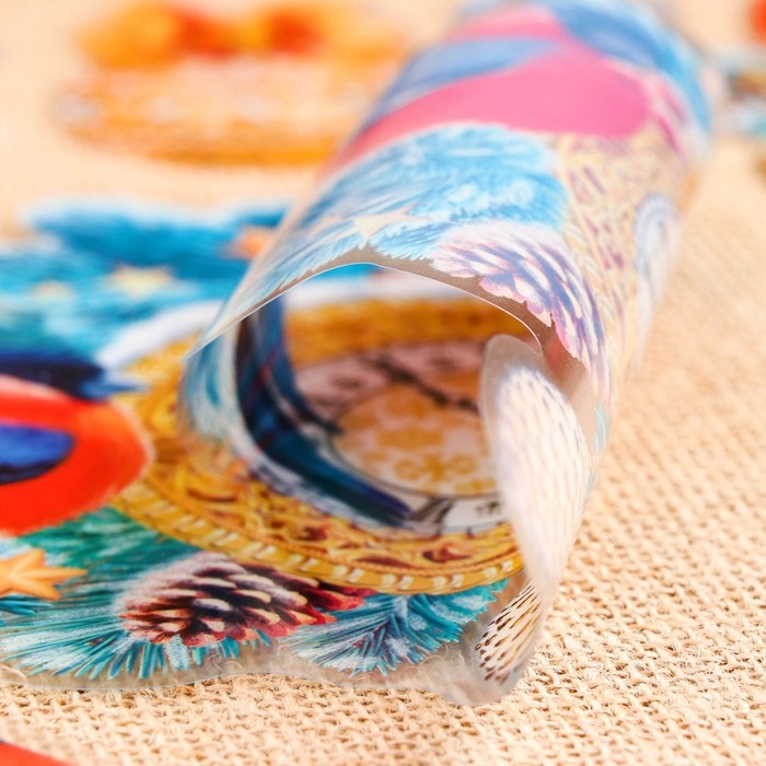 Набор наклеек оформительский Набор наклеек оформительский "Нарядные веточки" 33,8х24,4см