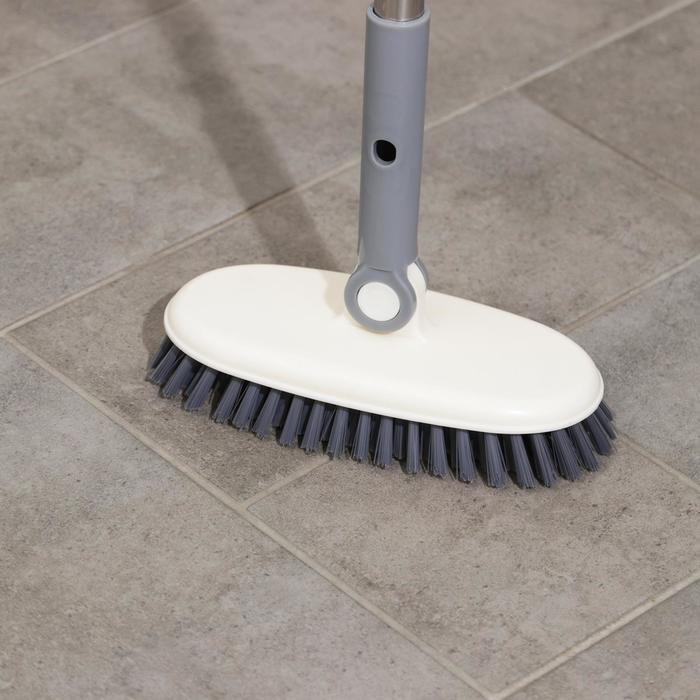 Щётка универсальная с поворотной насадкой Доляна, 18×7,5×115 см Щётка универсальная с поворотной насадкой Доляна, 18×7,5×115 см