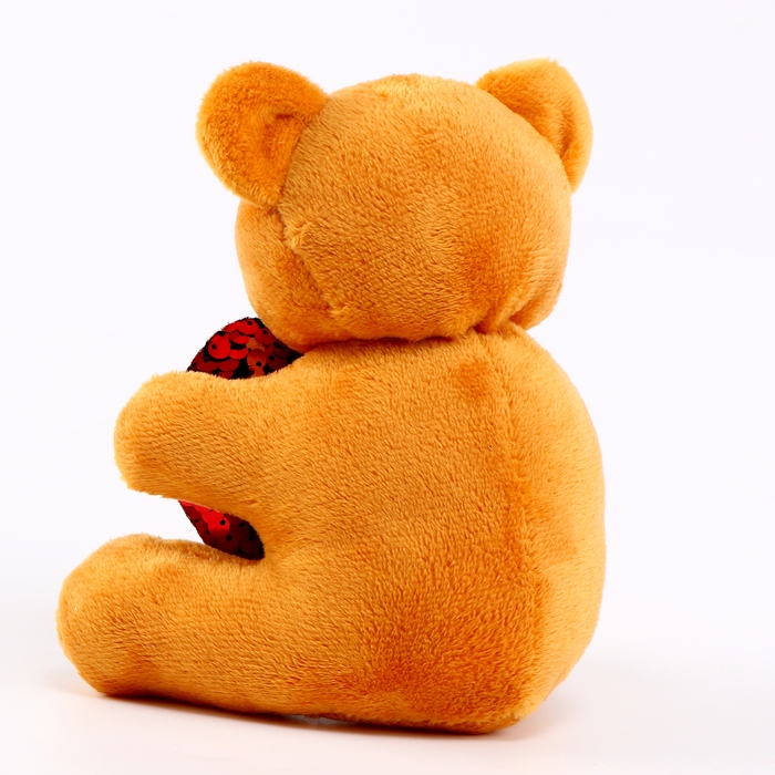 Мягкая игрушка «Мишка с сердцем», 15 см Мягкая игрушка «Мишка с сердцем», 15 см