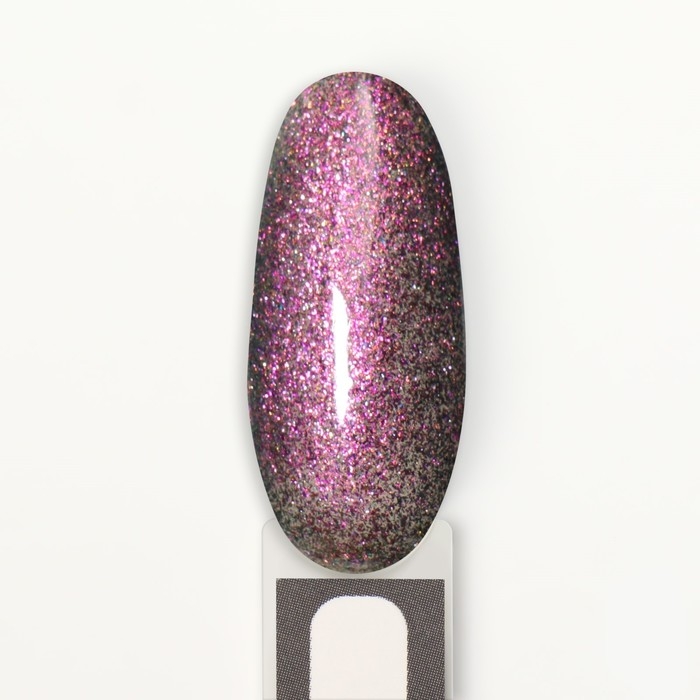 Гель лак для ногтей, &laquo;Chameleon&raquo;, 3-х фазный, 8мл, LED/UV, цвет тёмно-зелёный/малиновый (03)