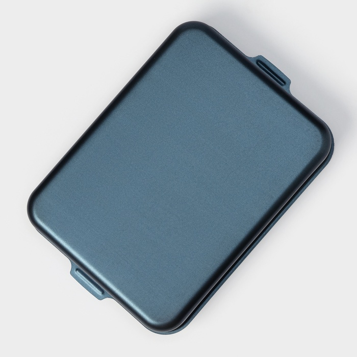 Противень «Экономика», 27×35 см, h= 6 см, антипригарное покрытие, цвет синий Противень «Экономика», 27×35 см, h= 6 см, антипригарное покрытие, цвет синий