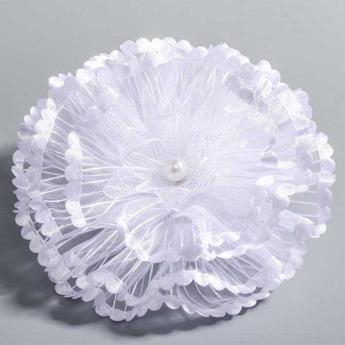 Выпускной. Бант для волос на резинке, 7.5 см, ВИНКС