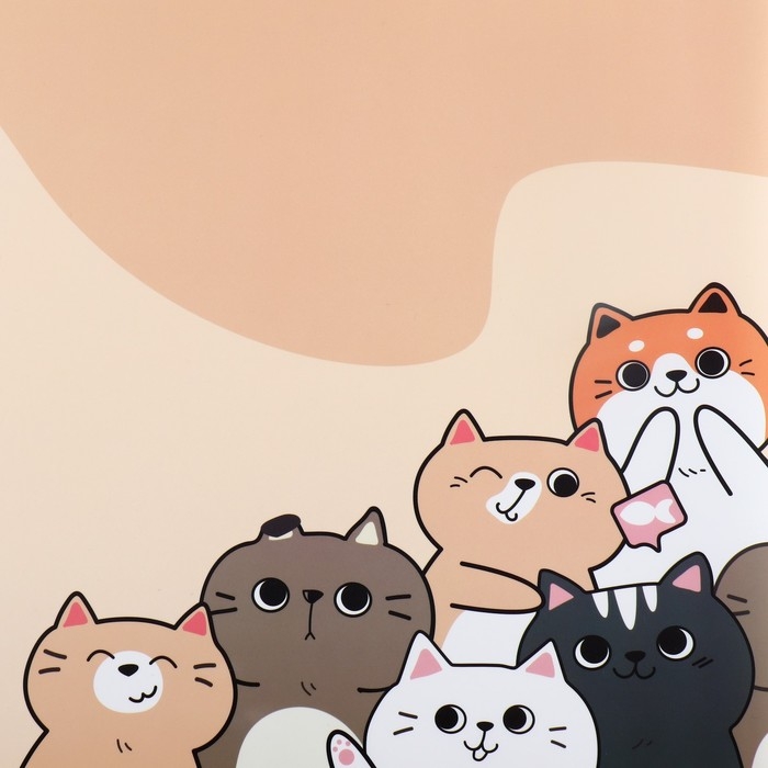 Коврик под миску «Милые котята» , 43х28 см Коврик под миску «Милые котята» , 43х28 см