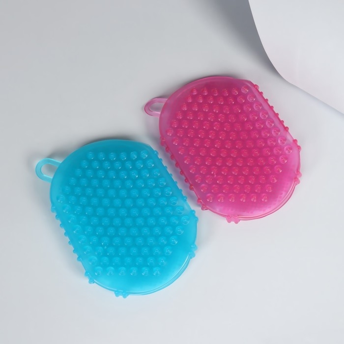 Массажёр антицеллюлитный «Варежка», 15 × 11 × 2 см, с подвесом, цвет МИКС Массажёр антицеллюлитный «Варежка», 15 × 11 × 2 см, с подвесом, цвет МИКС