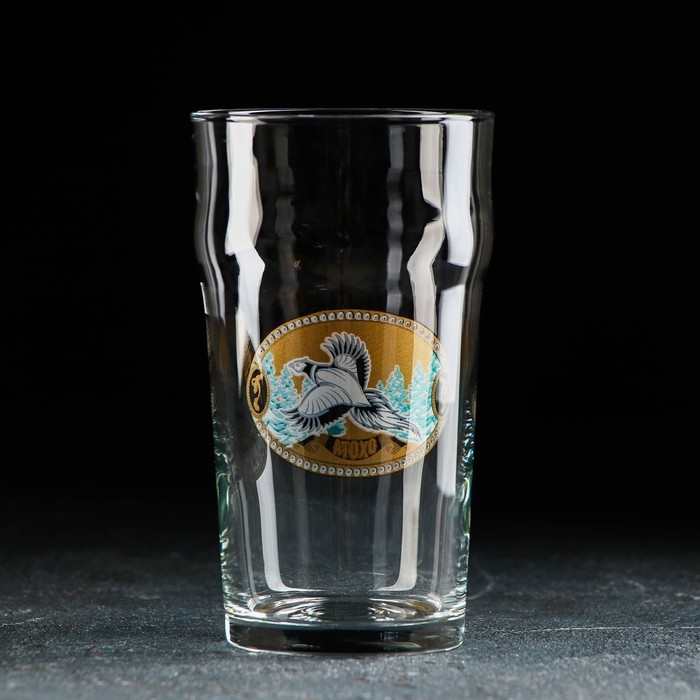 Стакан стеклянный для пива «На охоте», 570 мл, рисунок МИКС Стакан стеклянный для пива «На охоте», 570 мл, рисунок МИКС
