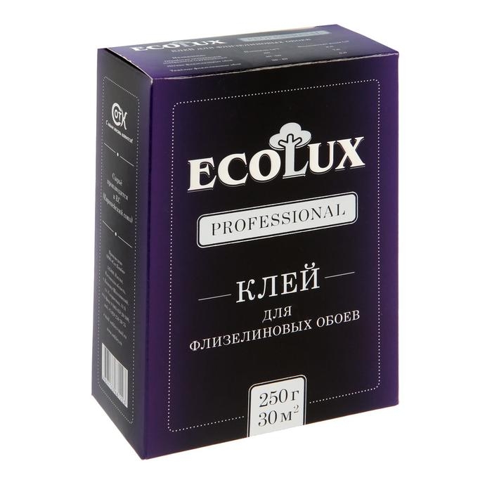 Клей обойный ECOLUX Professional, флизелиновый, 250 г Клей обойный ECOLUX Professional, флизелиновый, 250 г