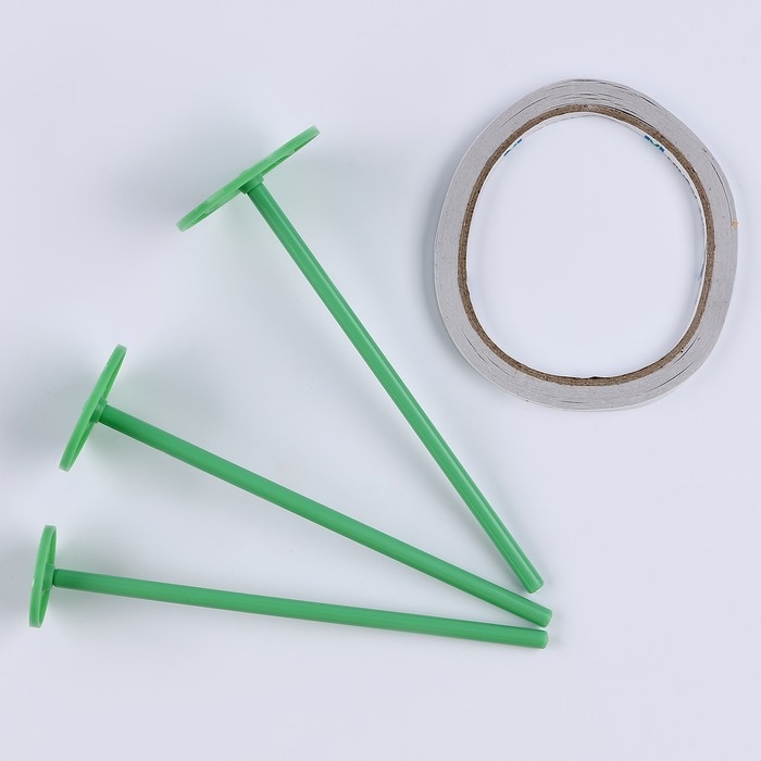 Стилус-колесо для алмазной мозаики, набор 3 штуки, 3 ножки, клейкая лента Стилус-колесо для алмазной мозаики, набор 3 штуки, 3 ножки, клейкая лента