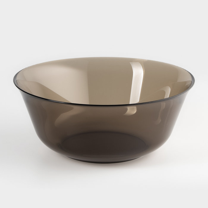 Сервиз столовый стеклянный «Амбьянте», 19 предметов, цвет коричневый