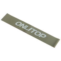 Набор фитнес-резинок ONLYTOP: нагрузка 10, 14, 22 кг, 3 шт., 30х5 см, цвета МИКС