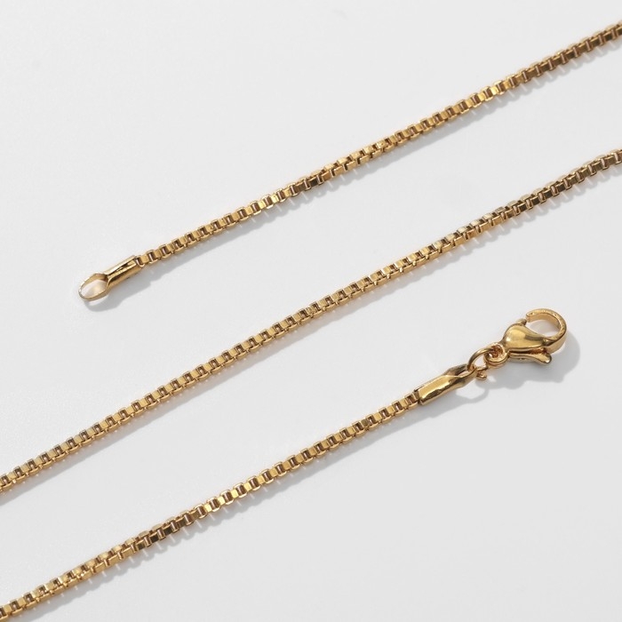 Цепь «Сплетение», цвет золото, ширина 2 мм, 43 см Цепь «Сплетение», цвет золото, ширина 2 мм, 43 см