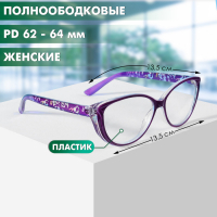 Готовые очки Most 2168 C2, цвет сиреневый, +1.00