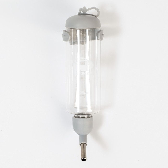 Поилка для грызунов Поилка для грызунов "Пижон", 250 мл, серая