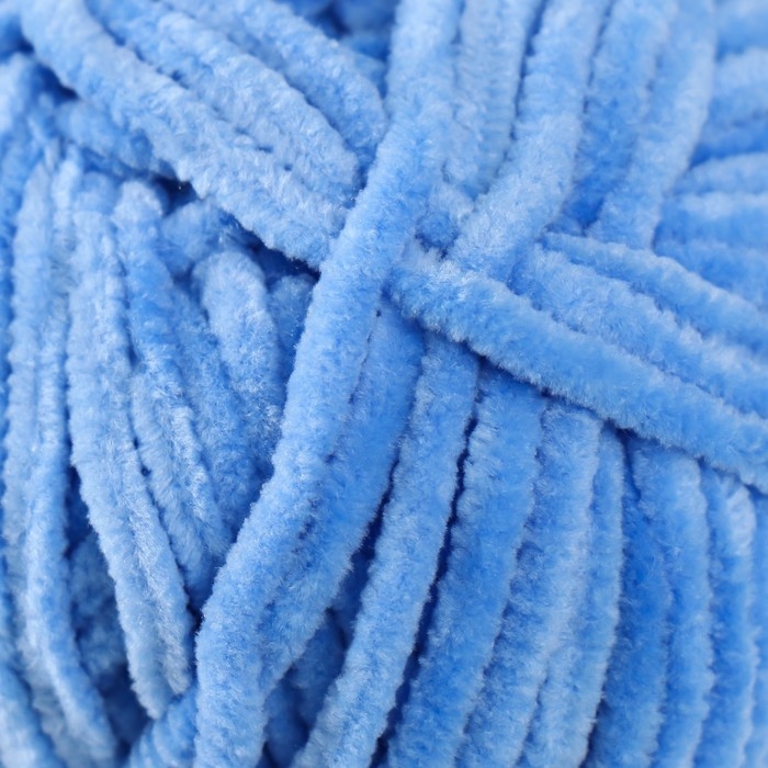 Пряжа Пряжа "Dolce Baby" 100% микрополиэстер 85м/50 гр (777 тёмн.голубой)