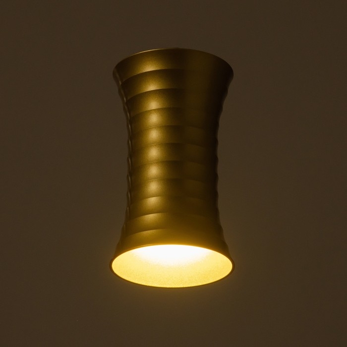 Светильник Светильник "Товер" GU10 золото 7х7х11,5 см