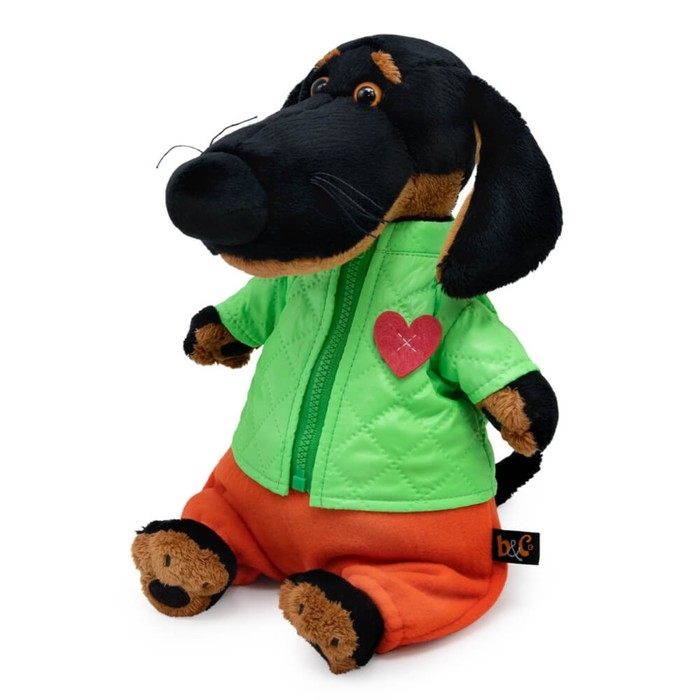 Мягкая игрушка «Ваксон», в стёганой куртке и штанах, 25 см Мягкая игрушка «Ваксон», в стёганой куртке и штанах, 25 см